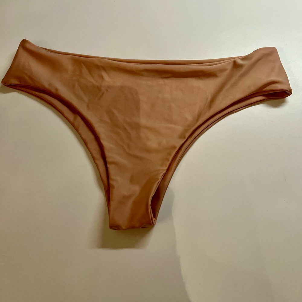 High waisted bikini bottom